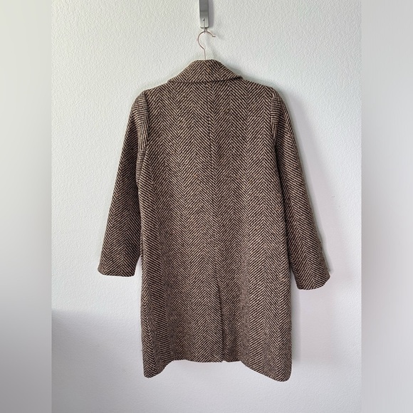 NWT REFORMATION Lasker Coat Brown Mid Lenght SZ XS - Picture 11 of 12